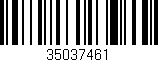 Código de barras (EAN, GTIN, SKU, ISBN): '35037461'