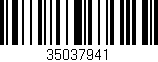 Código de barras (EAN, GTIN, SKU, ISBN): '35037941'
