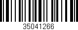 Código de barras (EAN, GTIN, SKU, ISBN): '35041266'