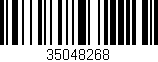Código de barras (EAN, GTIN, SKU, ISBN): '35048268'