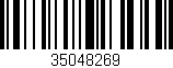 Código de barras (EAN, GTIN, SKU, ISBN): '35048269'