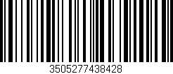 Código de barras (EAN, GTIN, SKU, ISBN): '3505277438428'