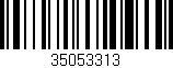 Código de barras (EAN, GTIN, SKU, ISBN): '35053313'