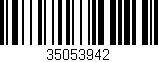 Código de barras (EAN, GTIN, SKU, ISBN): '35053942'
