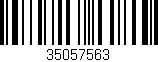 Código de barras (EAN, GTIN, SKU, ISBN): '35057563'