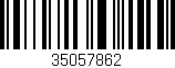 Código de barras (EAN, GTIN, SKU, ISBN): '35057862'