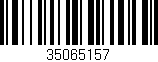 Código de barras (EAN, GTIN, SKU, ISBN): '35065157'