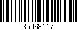 Código de barras (EAN, GTIN, SKU, ISBN): '35068117'