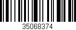 Código de barras (EAN, GTIN, SKU, ISBN): '35068374'
