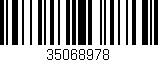 Código de barras (EAN, GTIN, SKU, ISBN): '35068978'