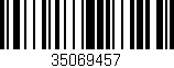 Código de barras (EAN, GTIN, SKU, ISBN): '35069457'