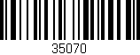 Código de barras (EAN, GTIN, SKU, ISBN): '35070'