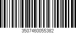 Código de barras (EAN, GTIN, SKU, ISBN): '3507460055382'