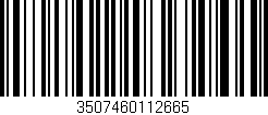 Código de barras (EAN, GTIN, SKU, ISBN): '3507460112665'