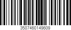 Código de barras (EAN, GTIN, SKU, ISBN): '3507460149609'