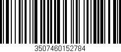 Código de barras (EAN, GTIN, SKU, ISBN): '3507460152784'