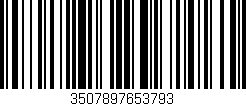 Código de barras (EAN, GTIN, SKU, ISBN): '3507897653793'