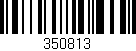 Código de barras (EAN, GTIN, SKU, ISBN): '350813'