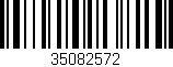 Código de barras (EAN, GTIN, SKU, ISBN): '35082572'