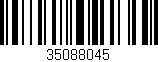 Código de barras (EAN, GTIN, SKU, ISBN): '35088045'