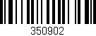 Código de barras (EAN, GTIN, SKU, ISBN): '350902'
