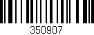 Código de barras (EAN, GTIN, SKU, ISBN): '350907'