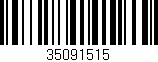 Código de barras (EAN, GTIN, SKU, ISBN): '35091515'