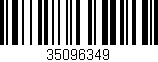Código de barras (EAN, GTIN, SKU, ISBN): '35096349'