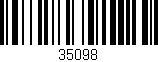 Código de barras (EAN, GTIN, SKU, ISBN): '35098'