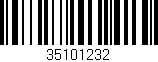 Código de barras (EAN, GTIN, SKU, ISBN): '35101232'