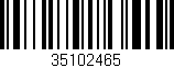 Código de barras (EAN, GTIN, SKU, ISBN): '35102465'