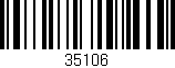 Código de barras (EAN, GTIN, SKU, ISBN): '35106'