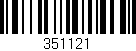 Código de barras (EAN, GTIN, SKU, ISBN): '351121'