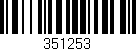 Código de barras (EAN, GTIN, SKU, ISBN): '351253'