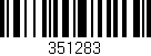 Código de barras (EAN, GTIN, SKU, ISBN): '351283'