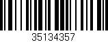 Código de barras (EAN, GTIN, SKU, ISBN): '35134357'