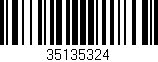Código de barras (EAN, GTIN, SKU, ISBN): '35135324'