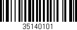 Código de barras (EAN, GTIN, SKU, ISBN): '35140101'