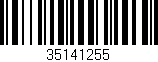 Código de barras (EAN, GTIN, SKU, ISBN): '35141255'