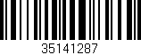 Código de barras (EAN, GTIN, SKU, ISBN): '35141287'