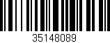 Código de barras (EAN, GTIN, SKU, ISBN): '35148089'