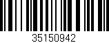 Código de barras (EAN, GTIN, SKU, ISBN): '35150942'
