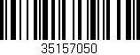 Código de barras (EAN, GTIN, SKU, ISBN): '35157050'