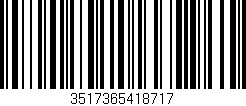 Código de barras (EAN, GTIN, SKU, ISBN): '3517365418717'