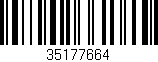 Código de barras (EAN, GTIN, SKU, ISBN): '35177664'