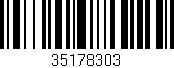 Código de barras (EAN, GTIN, SKU, ISBN): '35178303'