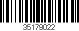 Código de barras (EAN, GTIN, SKU, ISBN): '35179022'