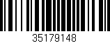 Código de barras (EAN, GTIN, SKU, ISBN): '35179148'