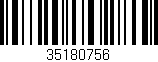 Código de barras (EAN, GTIN, SKU, ISBN): '35180756'