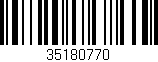 Código de barras (EAN, GTIN, SKU, ISBN): '35180770'